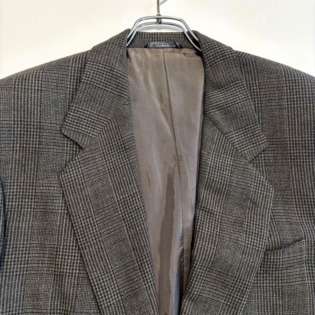 Rare Gianfranco Ferret suit three-piece XL plaid setup