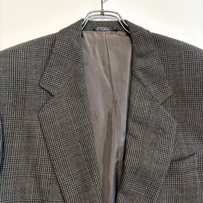 Rare Gianfranco Ferret suit three-piece XL plaid setup