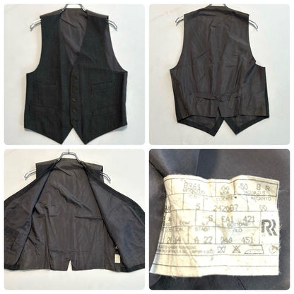Rare Gianfranco Ferret suit three-piece XL plaid setup
