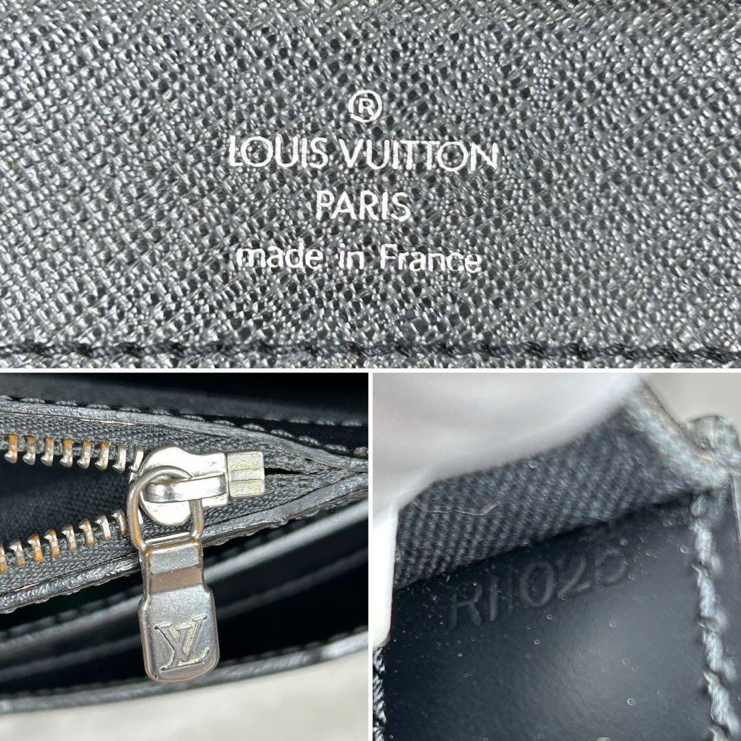 Old Louis Vuitton 00's Vintage Robusto 2 Taiga Ardoise