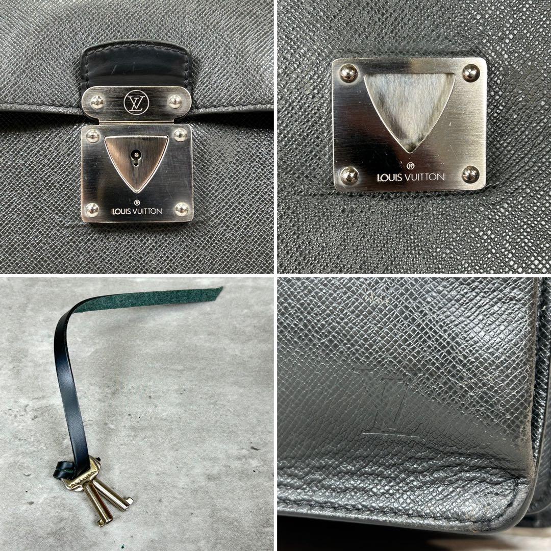 Old Louis Vuitton 00's Vintage Robusto 2 Taiga Ardoise