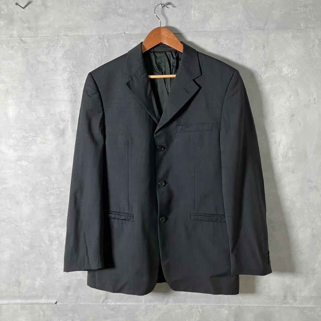 90s vintage versace suit setup black M475