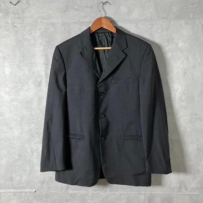 90s vintage versace suit setup black M475