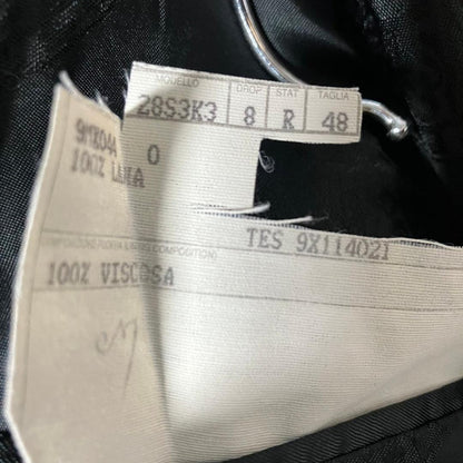 90s vintage versace suit setup black M475