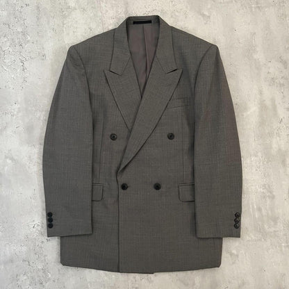 90s vintage double suit setup unlined wedding ceremony