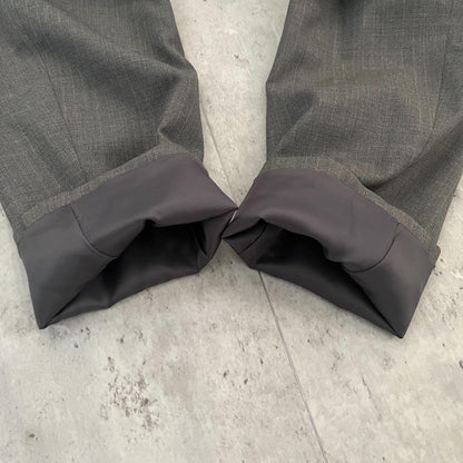 90s vintage double suit setup unlined wedding ceremony