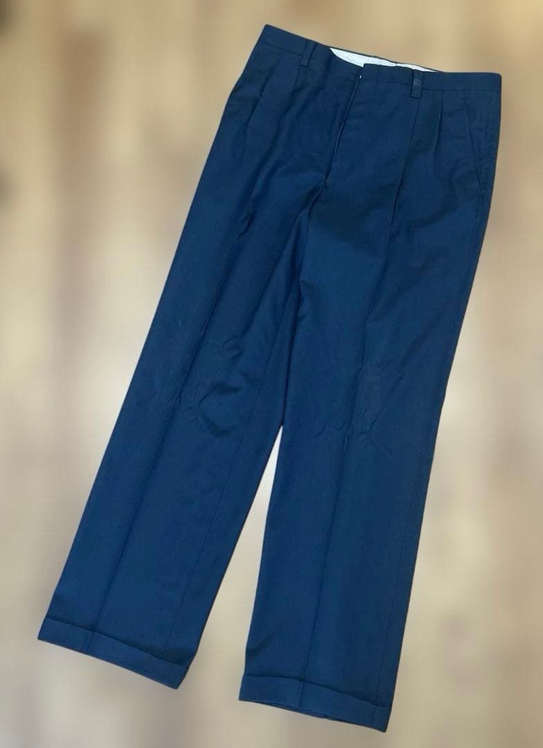 Good Condition GIVENCHY Double Suit Setup Navy