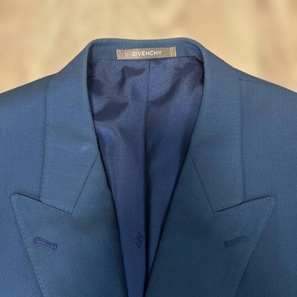 Good Condition GIVENCHY Double Suit Setup Navy