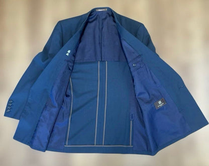 Good Condition GIVENCHY Double Suit Setup Navy