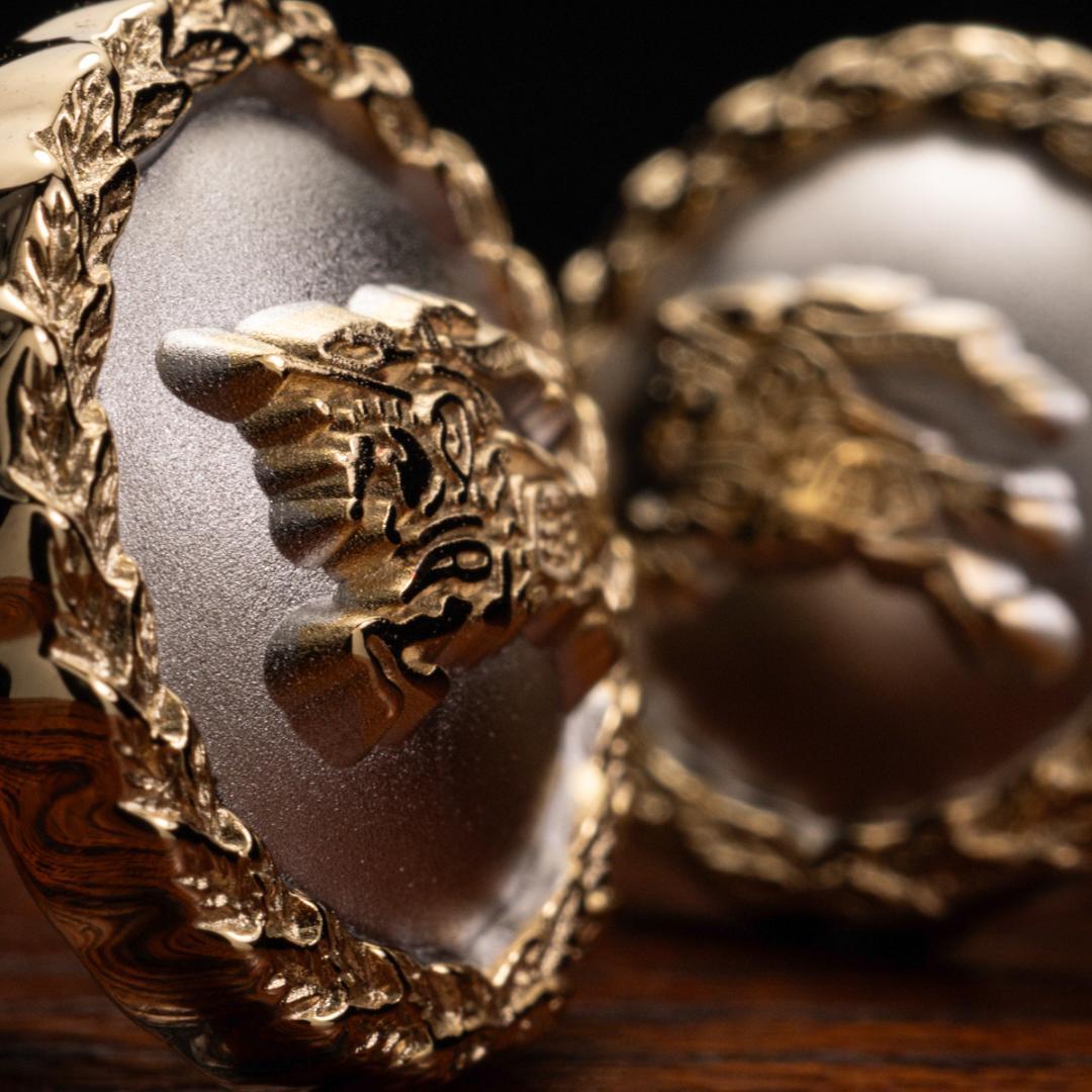 [Top Elegance] Burberry SILVER925 Horse Mark Cufflinks