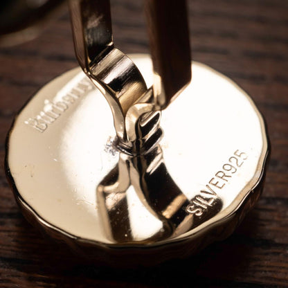 [Top Elegance] Burberry SILVER925 Horse Mark Cufflinks