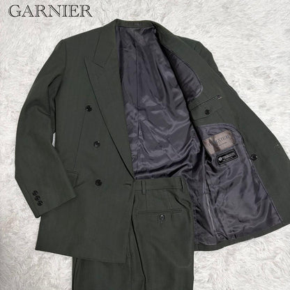 GARNIER Garnier TIBERGHIEN fabric green suit double M