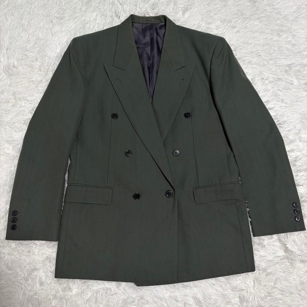 GARNIER Garnier TIBERGHIEN fabric green suit double M