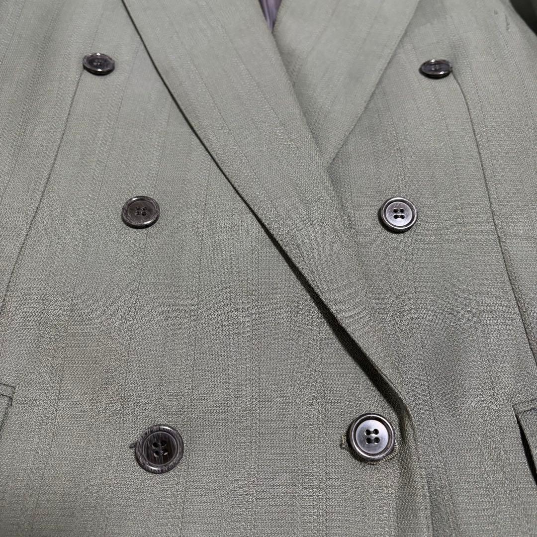 GARNIER Garnier TIBERGHIEN fabric green suit double M