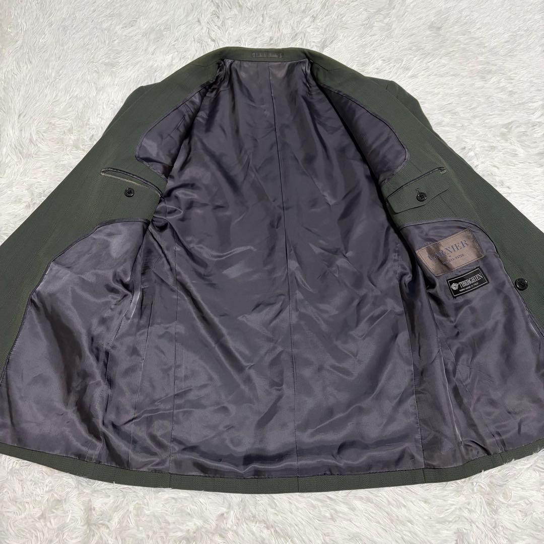 GARNIER Garnier TIBERGHIEN fabric green suit double M