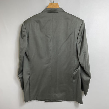 Christian Dior Double Setup Suit CD Logo Button Gray XL