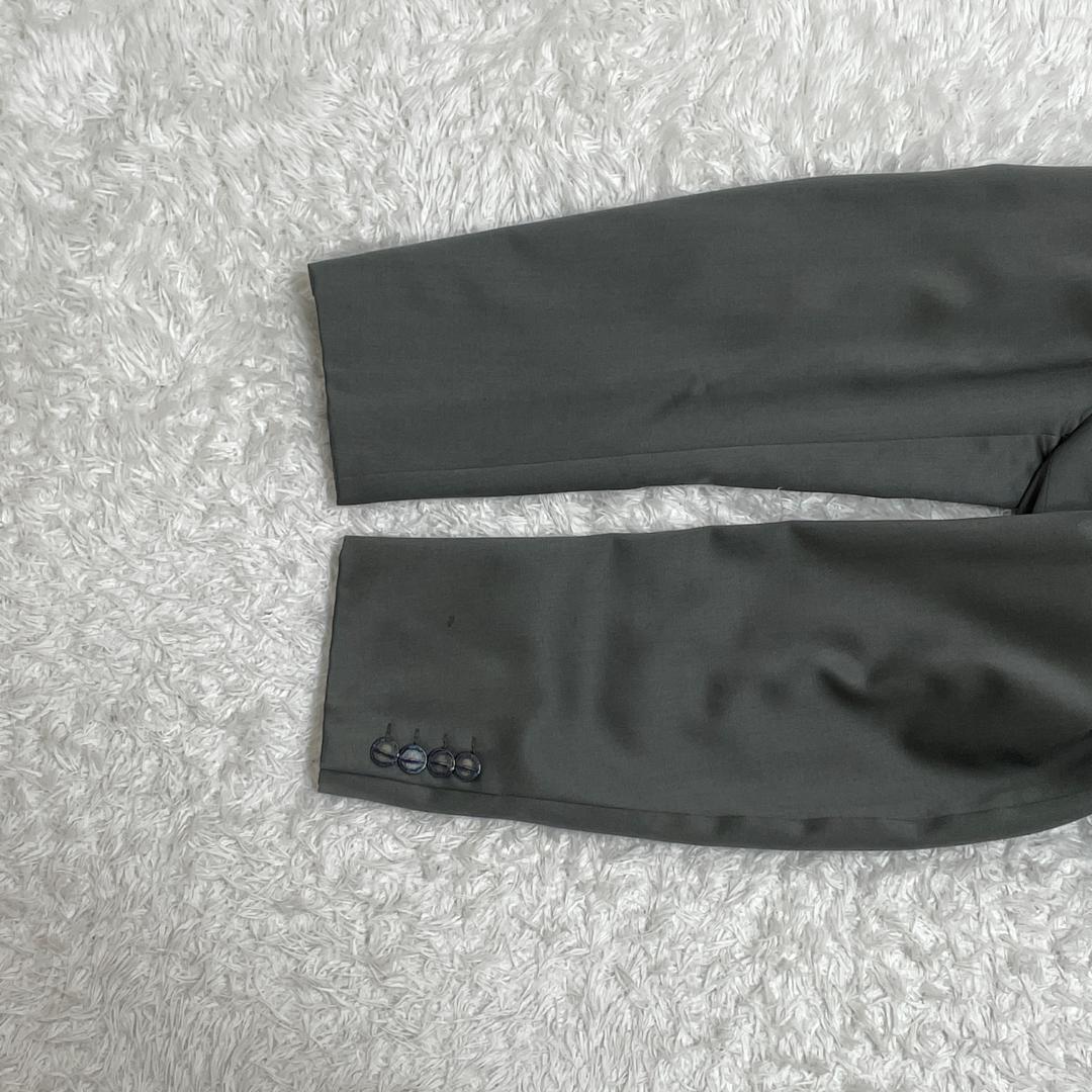 Christian Dior Double Setup Suit CD Logo Button Gray XL