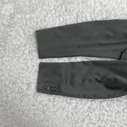 Christian Dior Double Setup Suit CD Logo Button Gray XL
