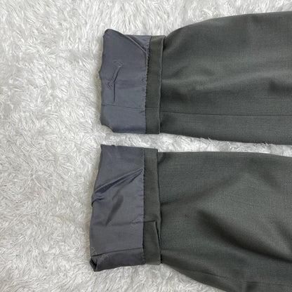 Christian Dior Double Setup Suit CD Logo Button Gray XL