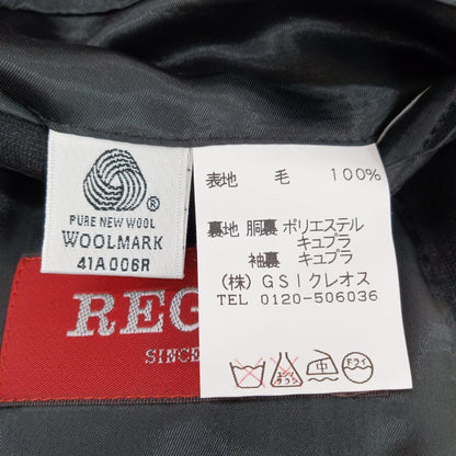 REGAL Suit Setup 96 A7 Wool Black Stripe