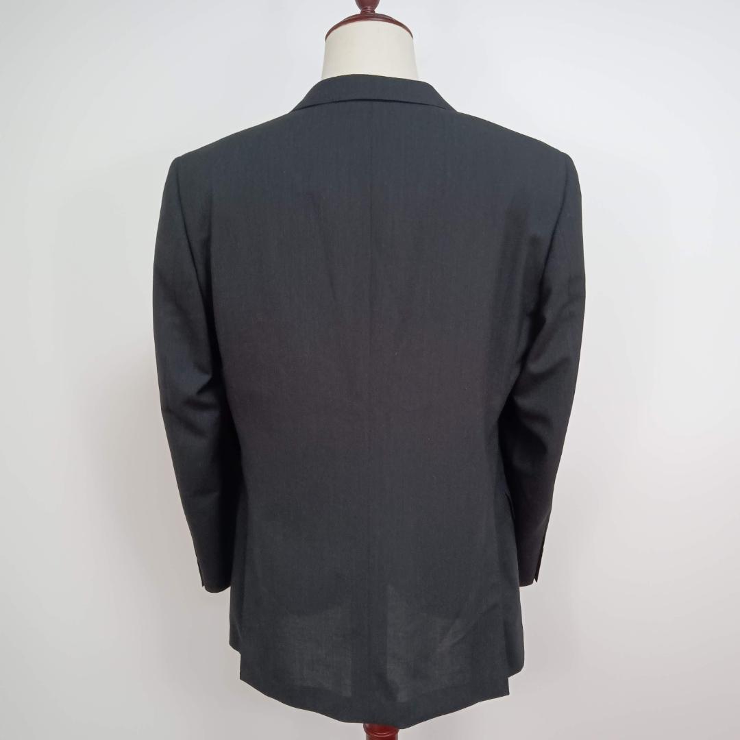 REGAL Suit Setup 96 A7 Wool Black Stripe