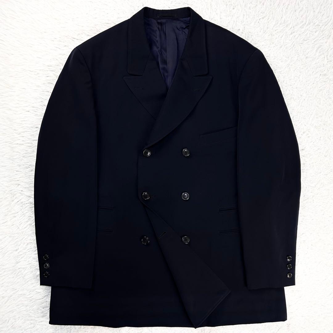 Very Good Condition 90s Wool Gabber Double Breasted Width for Men Setup M