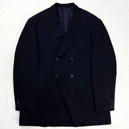 Very Good Condition 90s Wool Gabber Double Breasted Width for Men Setup M