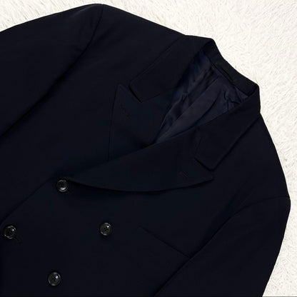 Very Good Condition 90s Wool Gabber Double Breasted Width for Men Setup M
