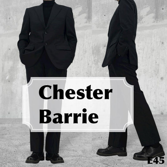 [Good Condition] Chester Barrie Suit Setup Black