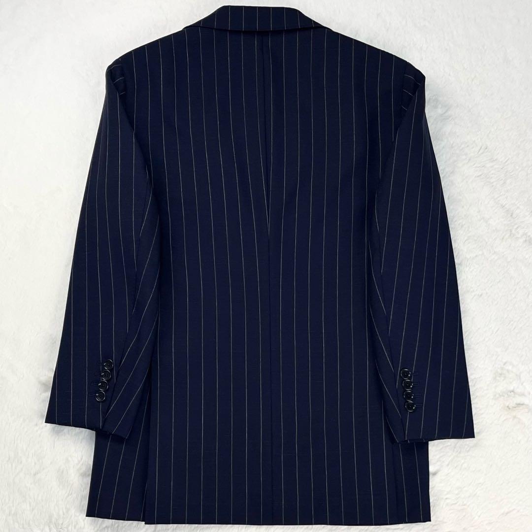 Custom Tailor BEAMS Kanonico Chalk Stripe Suit
