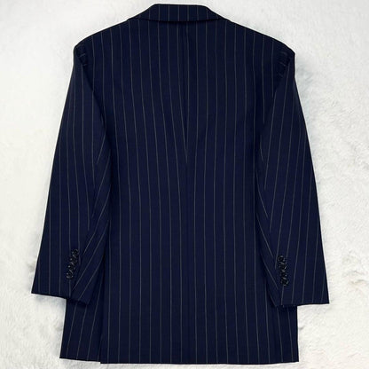 Custom Tailor BEAMS Kanonico Chalk Stripe Suit