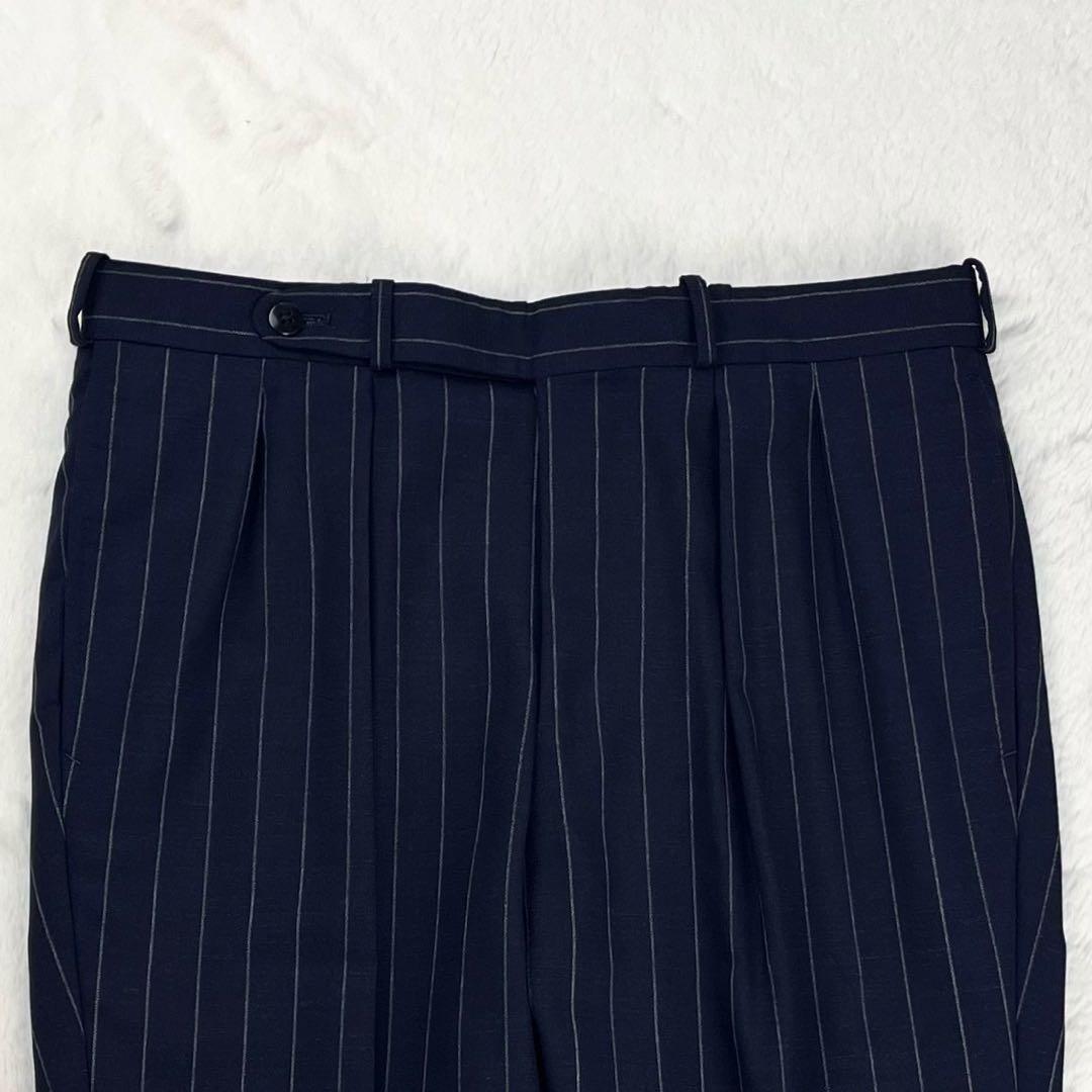 Custom Tailor BEAMS Kanonico Chalk Stripe Suit
