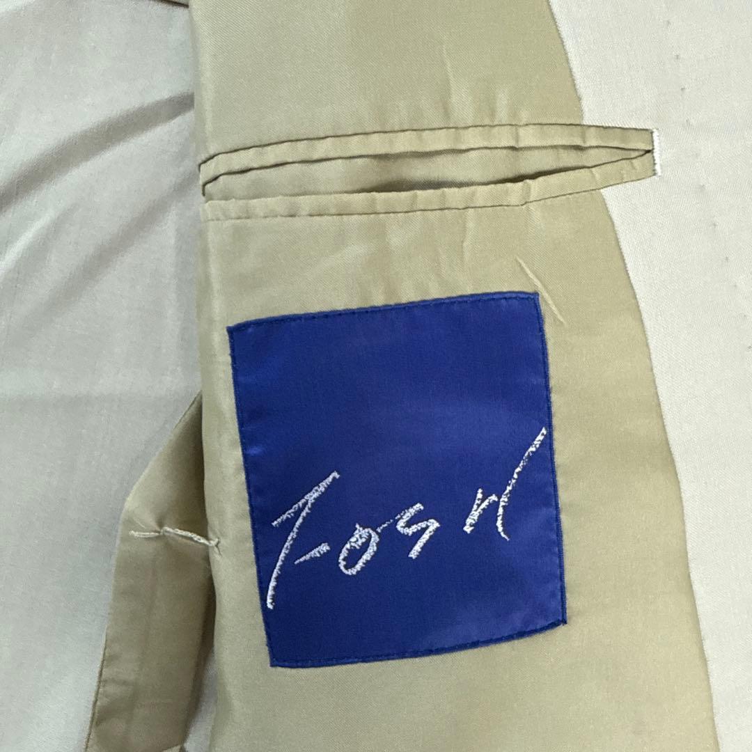 90’s double vintage suit L FOSH L size light green