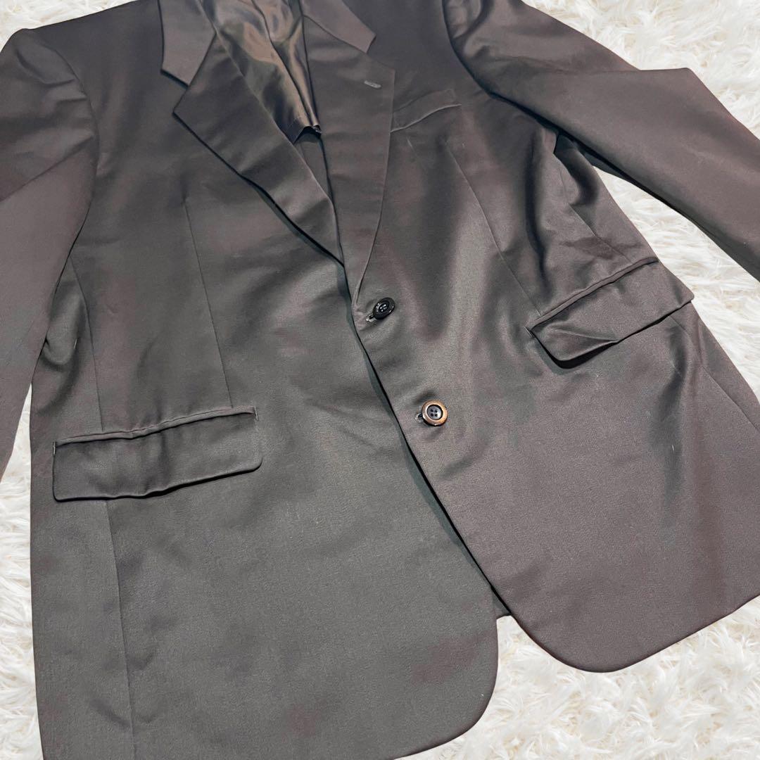 Vintage ANTI ROAD 100% Wool Suit Large Size Brown