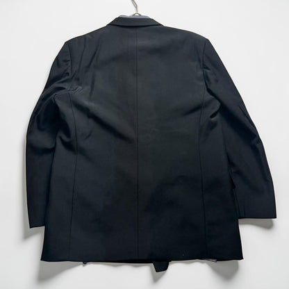 Vintage double suit setup shirt with YSL tie 4-piece set