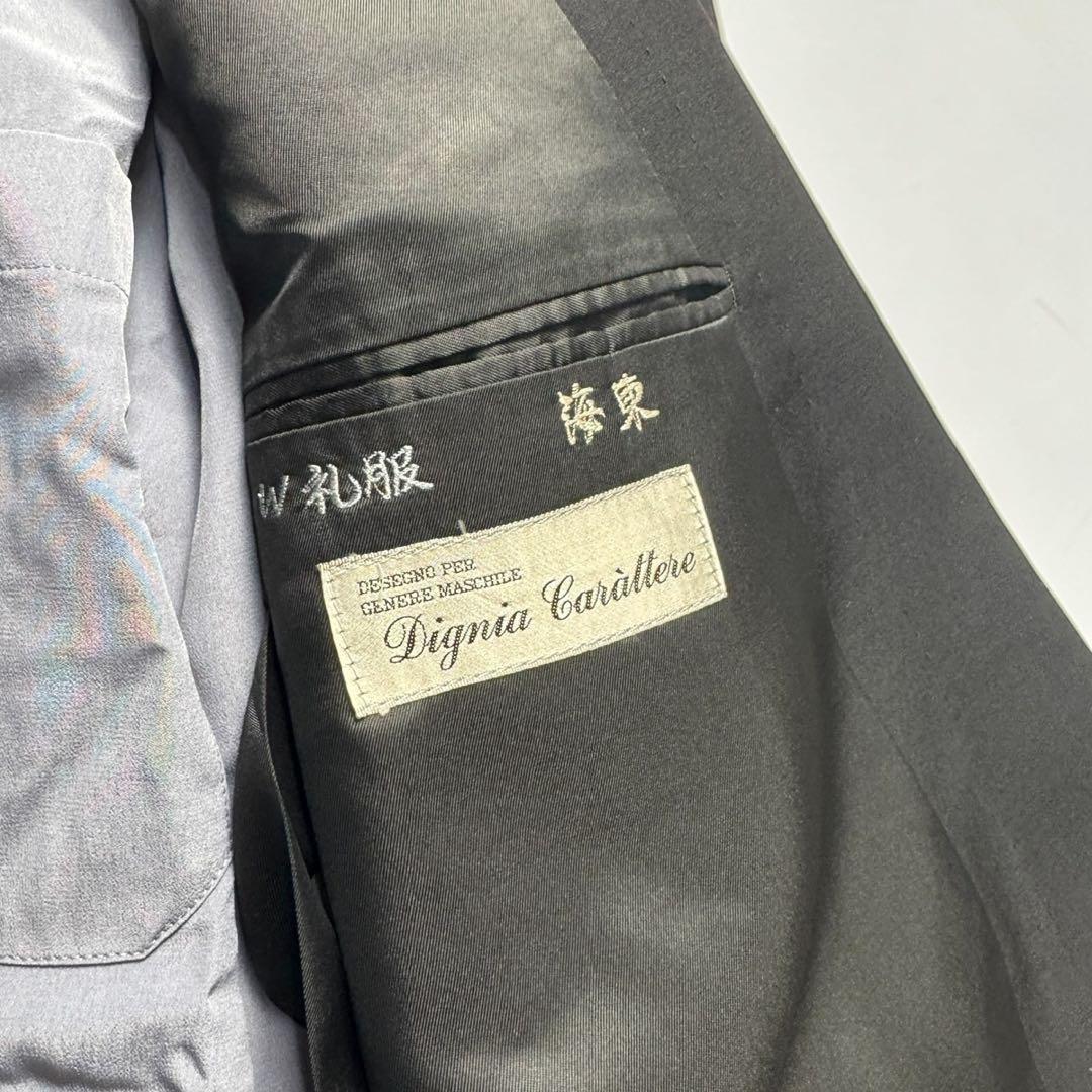 Vintage double suit setup shirt with YSL tie 4-piece set