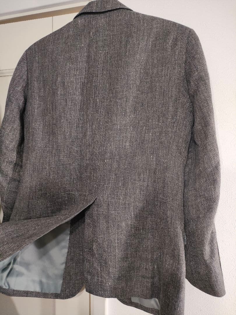 Rare 2021s✦Italian fabric ANGELICO×SADA linen wool blend jacket