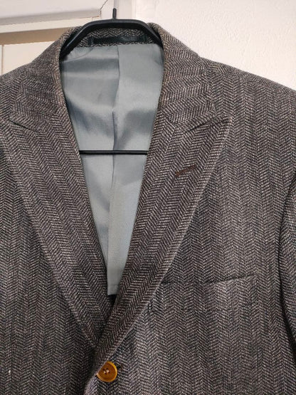 Rare 2021s✦Italian fabric ANGELICO×SADA linen wool blend jacket