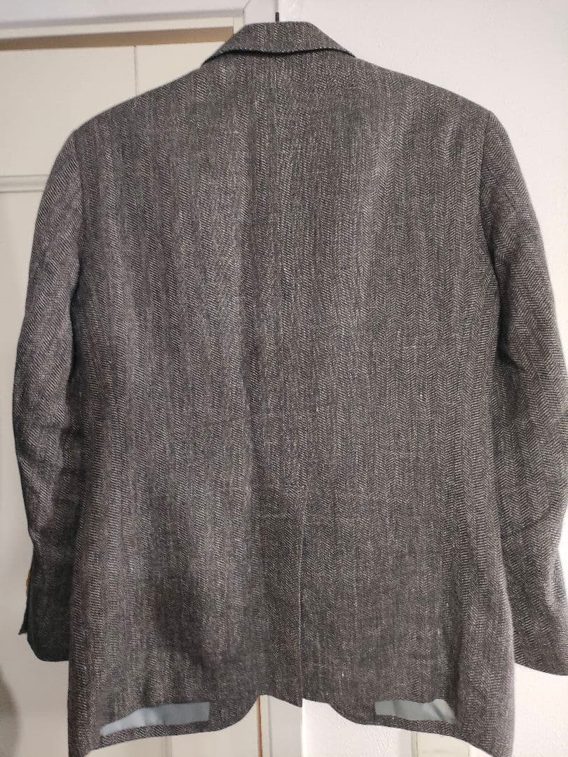 Rare 2021s✦Italian fabric ANGELICO×SADA linen wool blend jacket