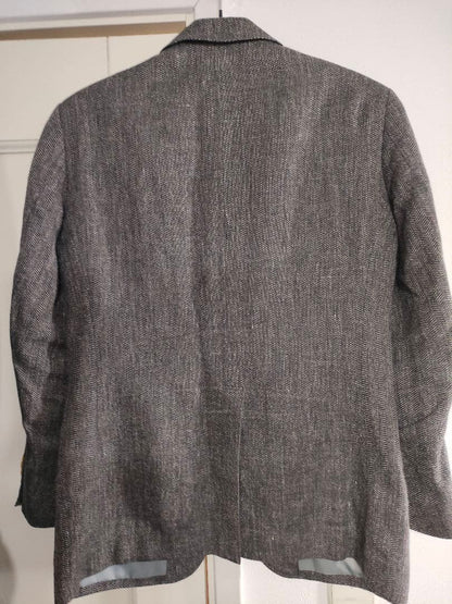 Rare 2021s✦Italian fabric ANGELICO×SADA linen wool blend jacket