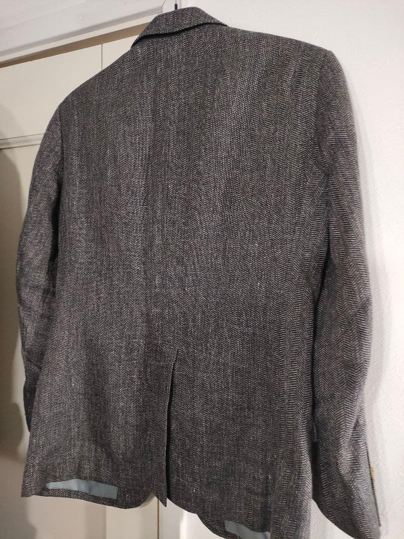 Rare 2021s✦Italian fabric ANGELICO×SADA linen wool blend jacket