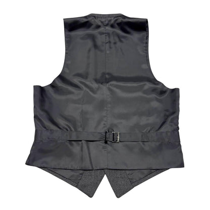 3 Piece Suit Setup Charcoal Gray Business Made in Japan Wool L