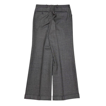 3 Piece Suit Setup Charcoal Gray Business Made in Japan Wool L