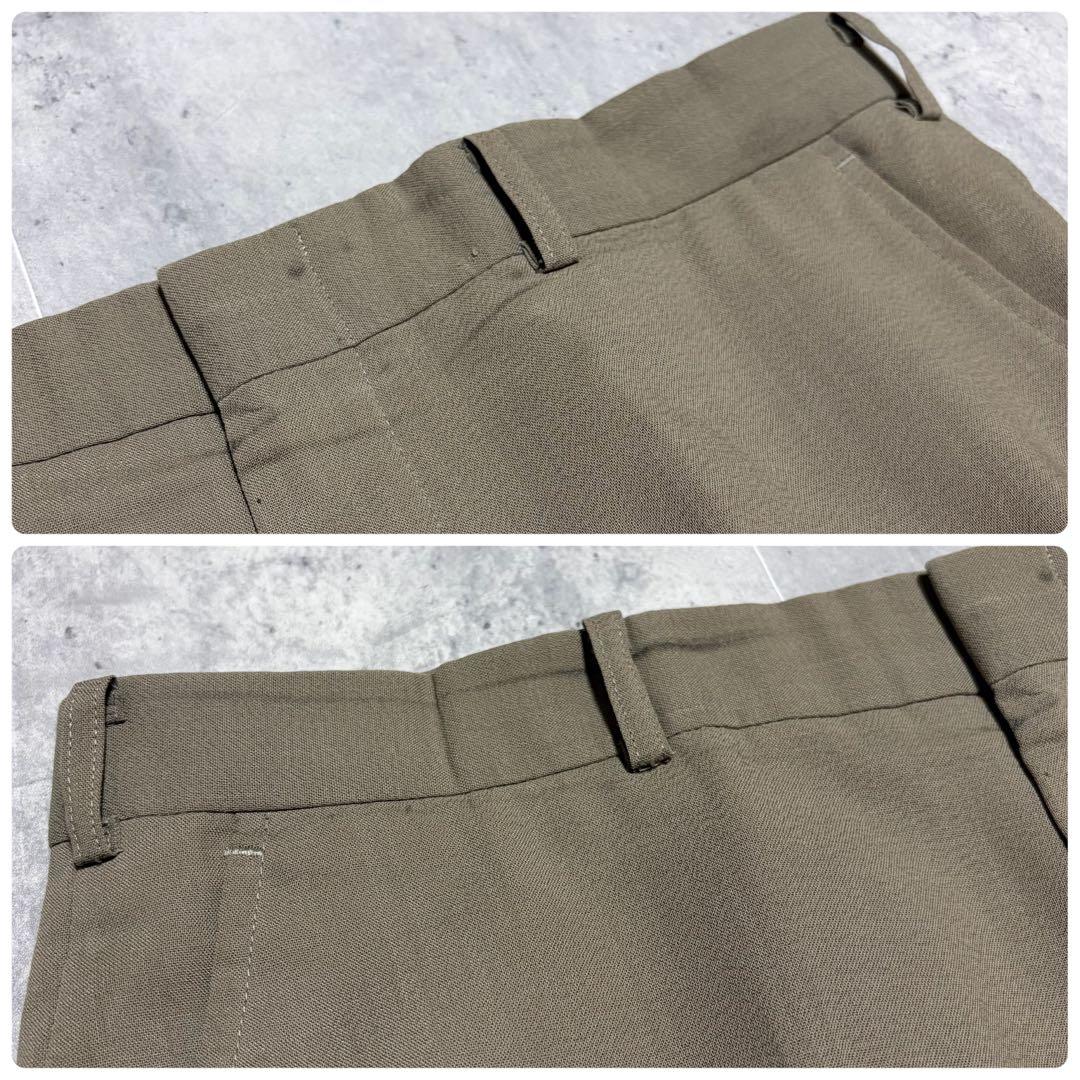 80-90s Vintage Suit Setup Masaki Suda Khaki Beige M