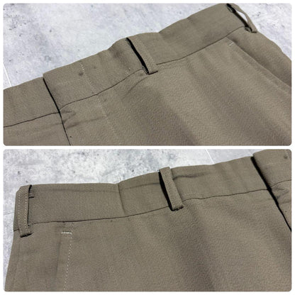 80-90s Vintage Suit Setup Masaki Suda Khaki Beige M