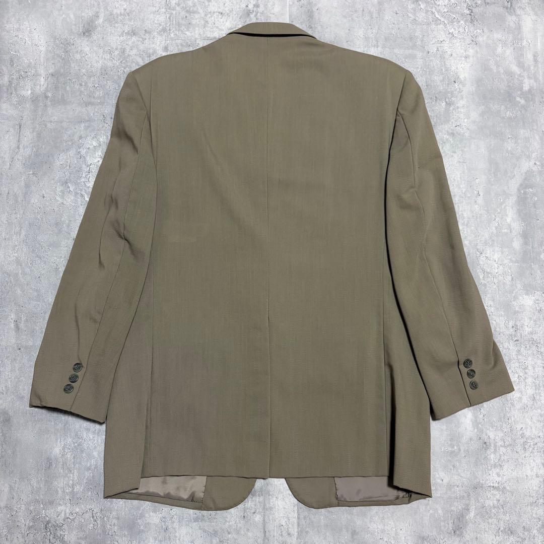 80-90s Vintage Suit Setup Masaki Suda Khaki Beige M