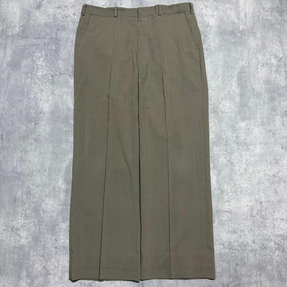 80-90s Vintage Suit Setup Masaki Suda Khaki Beige M
