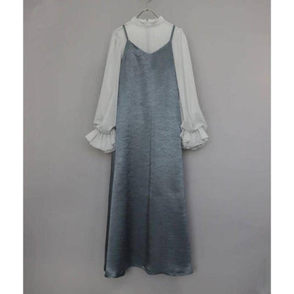 g [Final price reduction] J-by-Blue Dress One Piece Wedding Occasion Long Sleeve
