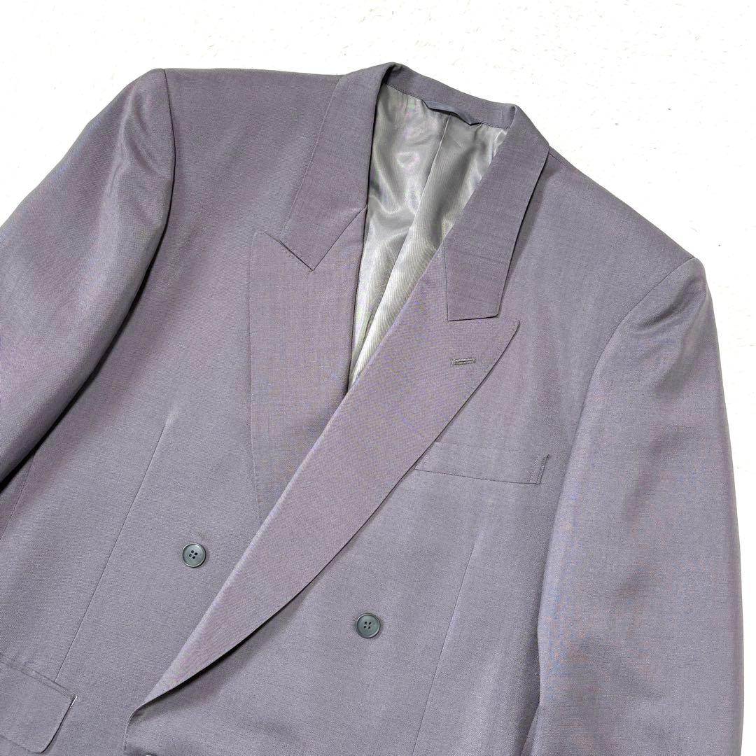Old clothes retro double suit set up XL equivalent high quality mohair material Masaki Suda