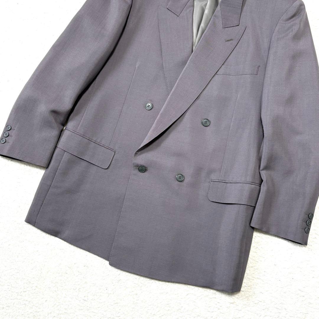 Old clothes retro double suit set up XL equivalent high quality mohair material Masaki Suda